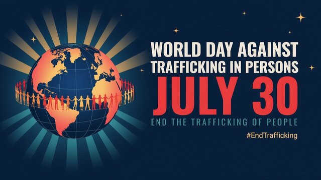 World day against trafficking in persons july 30 poster