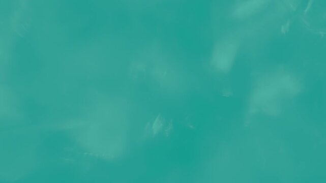 Cascading Crystal Light Glint and Soft Particles in Patina Blue Water - Abstract Motion Background