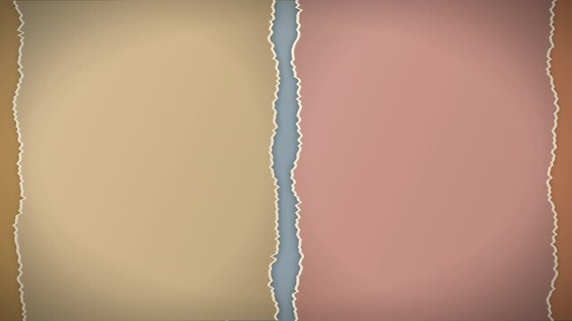 Seamless Craft Paper Overlap Transition