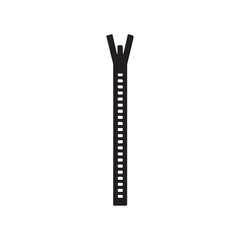 Zipper. Closed and open zip icon Vector illustration © Taufikur