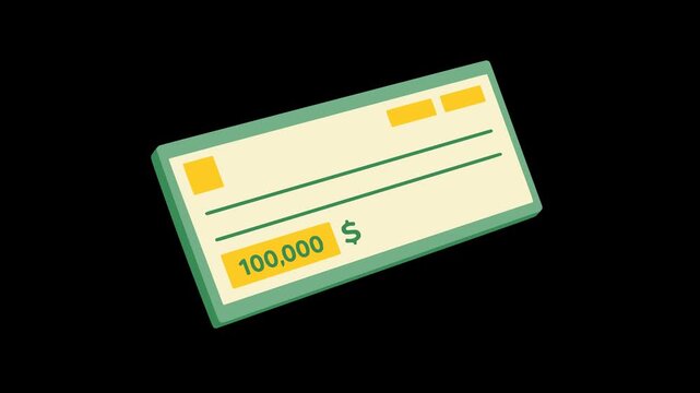 legal bank checkbook blank cheque paycheck HD 4K