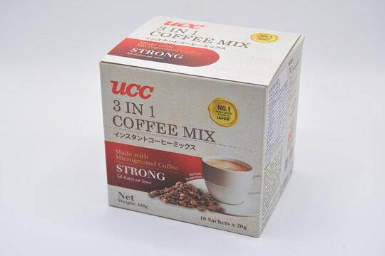UCC 3 in 1 coffee mix strong box in Manila, Philippines