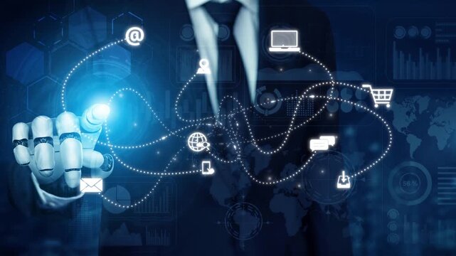 AI supports omnichannel marketing by mapping customer journeys across media, email, mobile, and ecommerce, optimizing engagement, personalization, and conversion strategy Marrow
