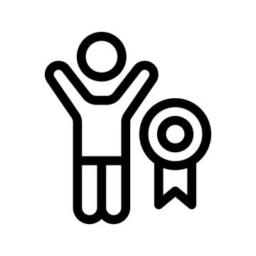 Achievement Icon Vector Symbol Design Illustration