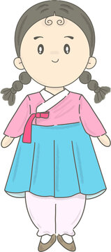 한복소녀-hanbok girls