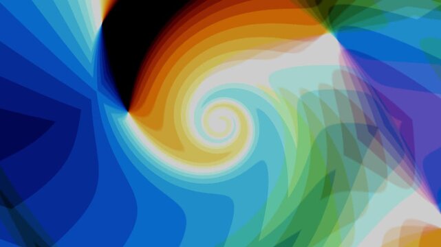 abstract background with rainbow