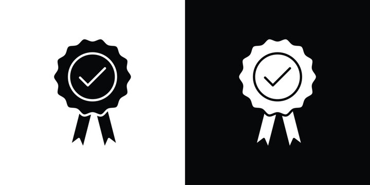 Warranty icon vector logos set
