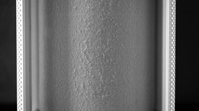 dusty air purifier filter and PM 2.5 many dust with gray disease bacteria virus covid to allergy by air pollution to open cover and long time use dirty unclean at home which causes allergies sneezing