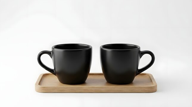 Modern coffee latte art with cinnamon spices and cream background