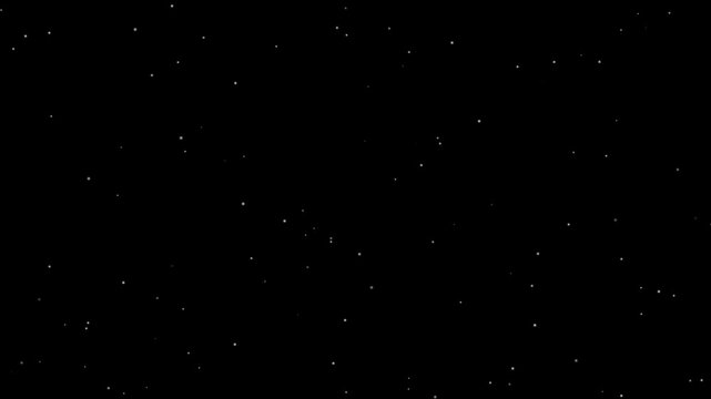 Mesmerizing starry night sky timelapse, The Milky Way is moving in the night sky , Night starry skies with twinkling and blinking stars seamless loop. Twinkling blinking stars in sky.