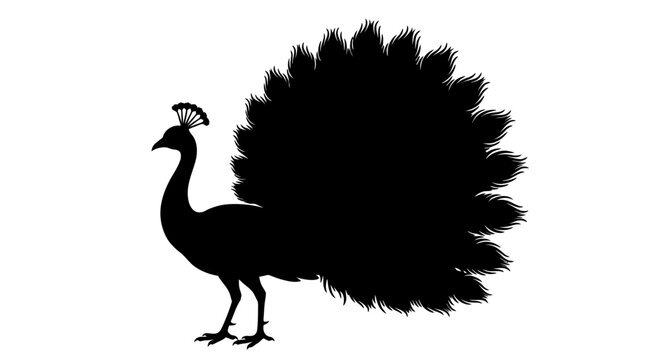 ostrich with a white background