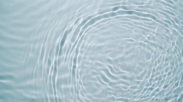 swirling water vortex formation in slow motion close-up