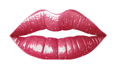Obraz premium PNG Lips icon lipstick white background moustache.