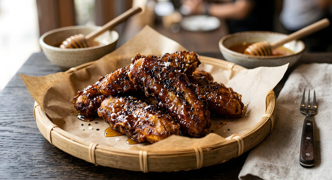 Pisang Goreng Madu (honey fried banana)