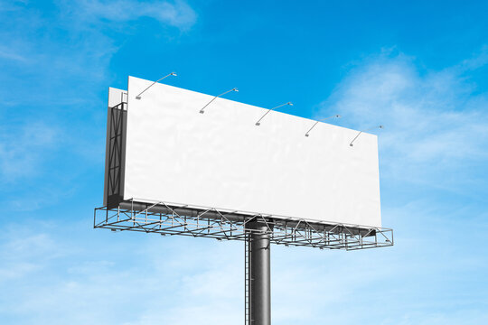 Clean Billboard Display Mockup