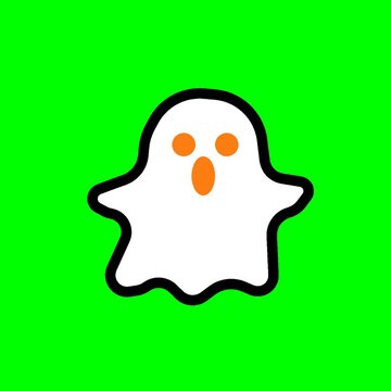 A cute Ghost Lottie animation designed for Halloween themed apps, spooky websites, games, party