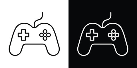 Game controller icon editable illustration collection © Hira