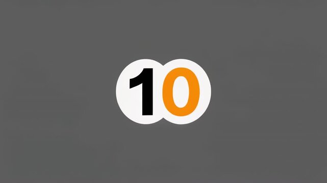 countdown timer animation from thirty to seven seconds