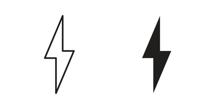 Thunder bolt icon
