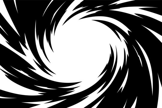 Abstract vortex swirl background with dynamic spiral brush stroke, cyclone motion and radial energy effect design