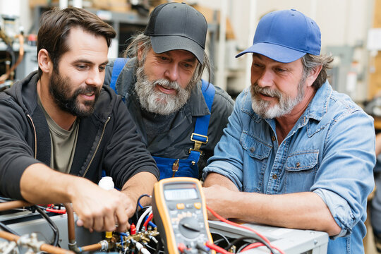 Career changer learning HVAC diagnostics