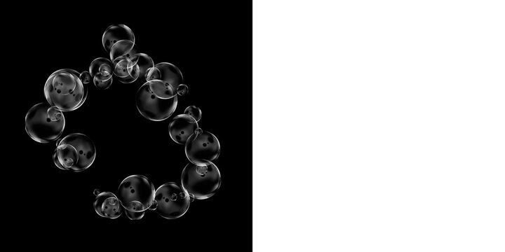 Transparent Bubble Refresh Arrow PNG on Transparent Background, circular arrow, reload icon, sync symbol, rotation sign, update icon, glossy bubble