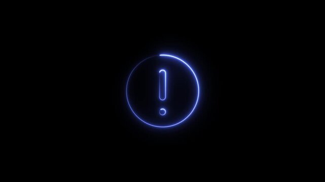 Power button glowing blue on dark background. Digital on switch icon illuminated for tech startup or device activation.