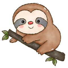 Sloth cute © Kanitta