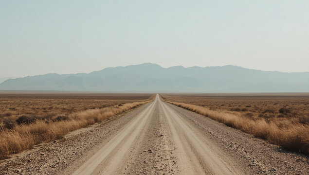Dirt road in Hajar mountains.