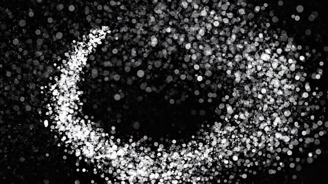 Sparkling Space (Black Background)	
