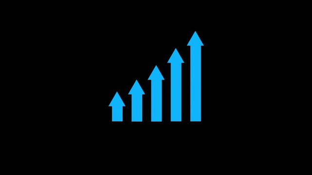 business growth concept, business graph chart