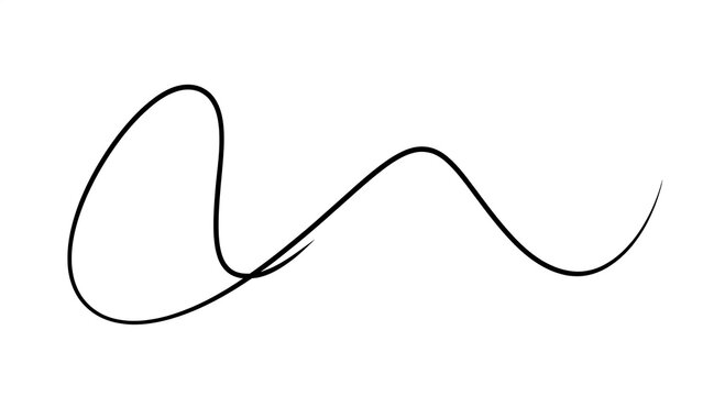 Elegant handwritten signature on white background.
