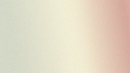 Fototapeta premium Abstract soft pink and cream gradient background with grain noise texture