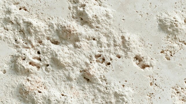 Close-up of a textured surface. the surface appears to be made of a light-colored material, possibly concrete or stone.