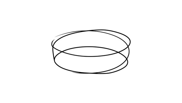 Three overlapping rings on white background.
