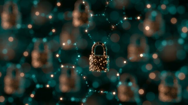 Crypto custody access control with secure lock network and institutional digital asset protection