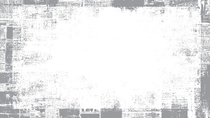 Fototapeta premium Grunge frame with distressed background for creative design Vintage grunge border with space for custom artwork