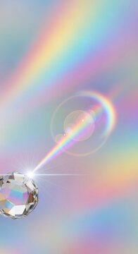 Prism's Embrace: A Diamond's Spectrum of Dreams