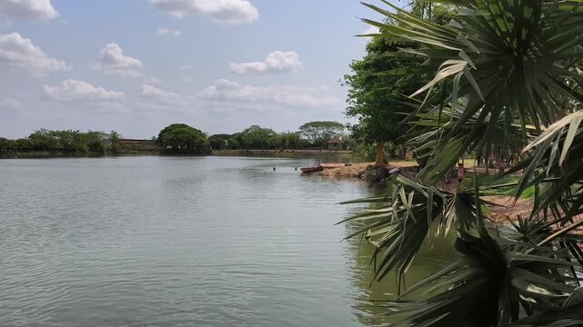 Small Lake in Vientiane Laos