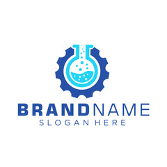 Fototapeta premium Gear Lab Logo Vector