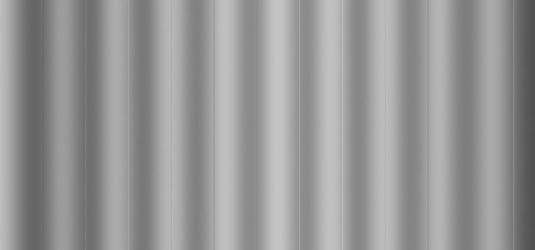 Abstract Silver Metallic Vertical Lines Background with Soft Gradient Stripes and Modern Minimal Industrial Texture