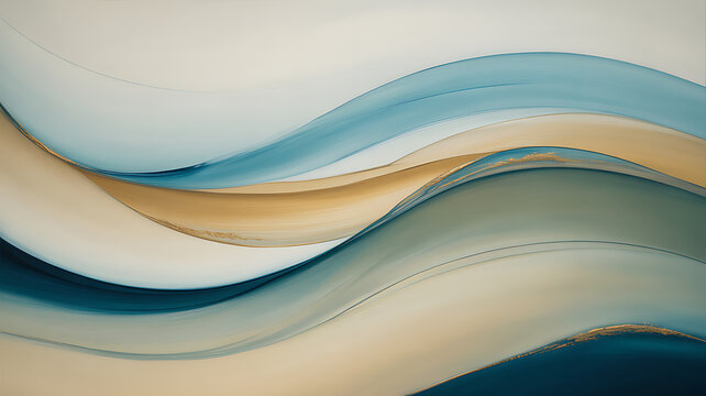 Abstract wavy gradient background design with smooth transitions