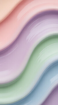 Abstract geometric background with diagonal stripes and soft colors