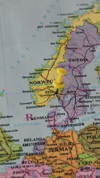 Map of Norway