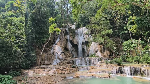 Waterfall in Laos