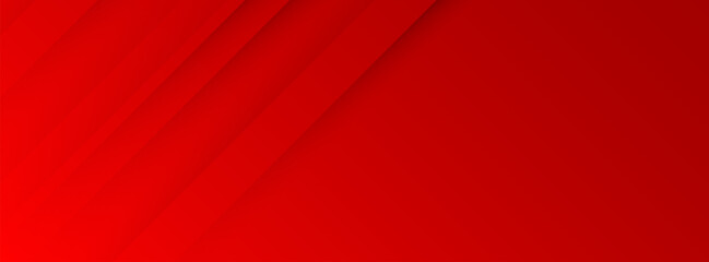Obraz premium Red abstract background with diagonal stripes and geometric lines, modern sleek design for business presentations and marketing materials.