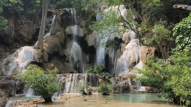 Waterfall in Laos