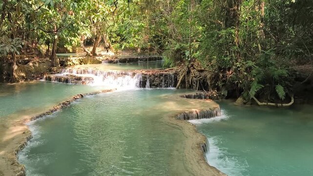 Waterfall in Laos
