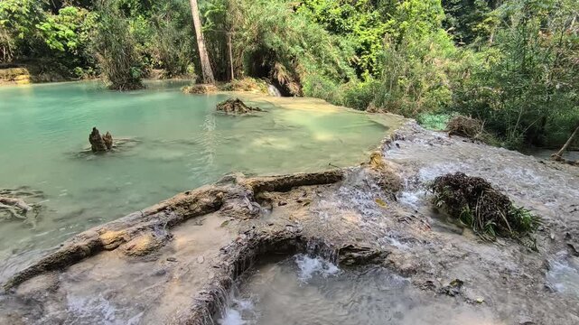 Waterfall in Laos