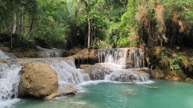 Waterfall in Laos